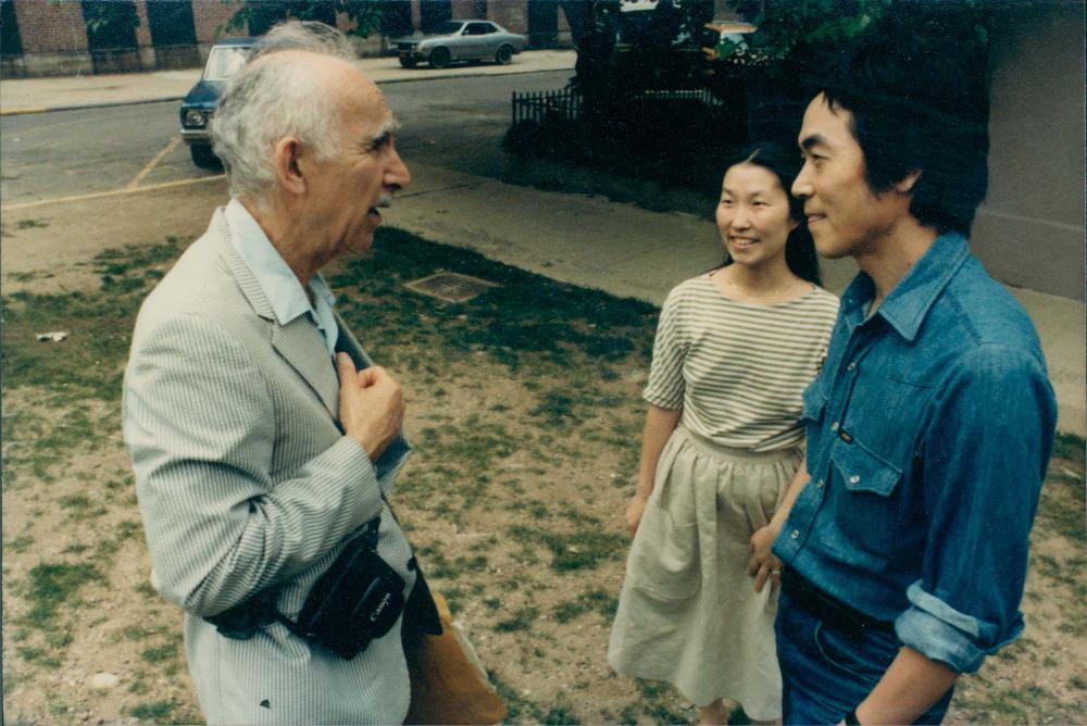 1970년대 김명희, 김차섭을 촬영한 인화사진