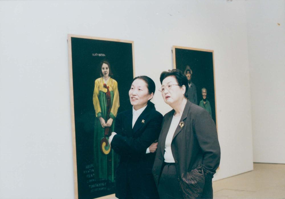 2003년 현대화랑 김명희 개인전 인화사진 1