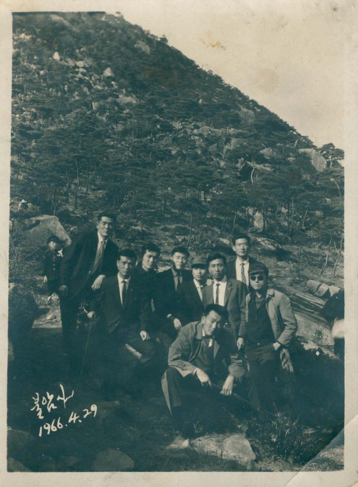 1960년대 김차섭과 지인들의 인화사진