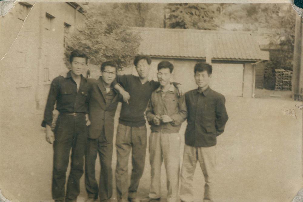 김차섭과 가족, 지인들을 촬영한 사진