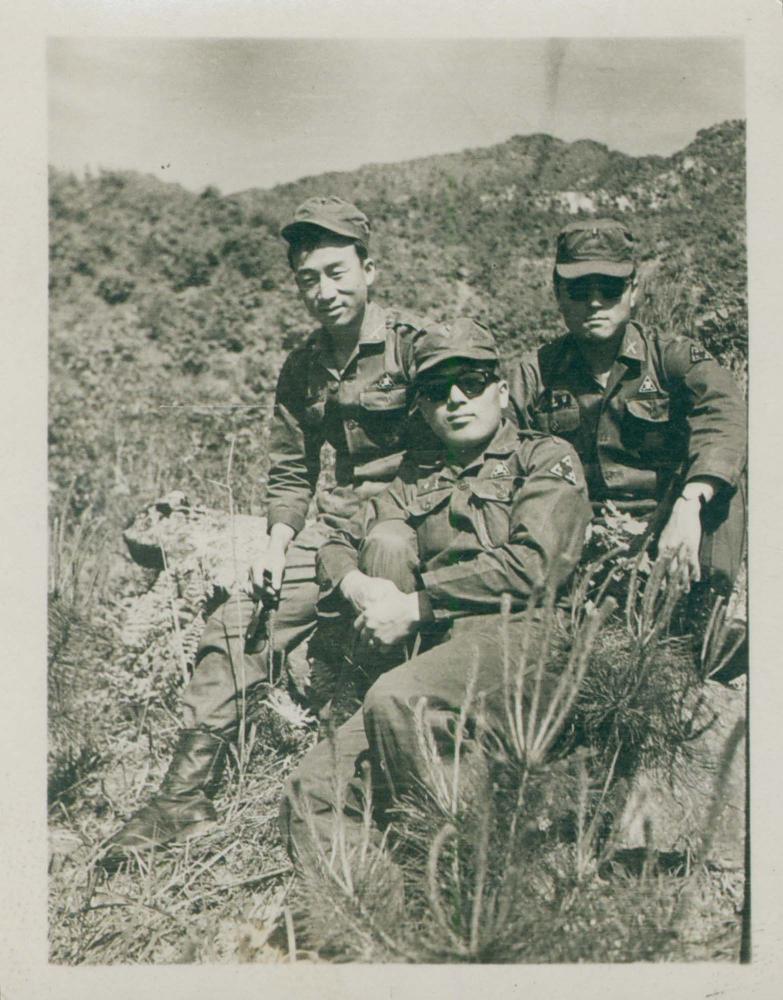 김차섭의 군복무 시절 사진