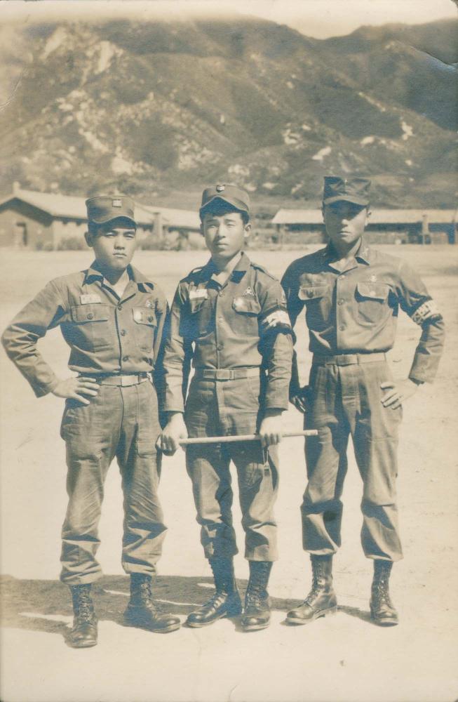 김차섭의 군복무 시절 사진