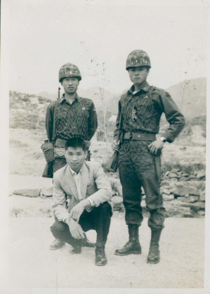 김차섭의 군복무 시절 사진
