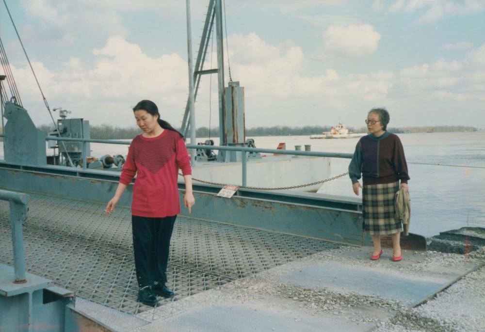 김명희, 김향안 미국 여행 인화사진 1