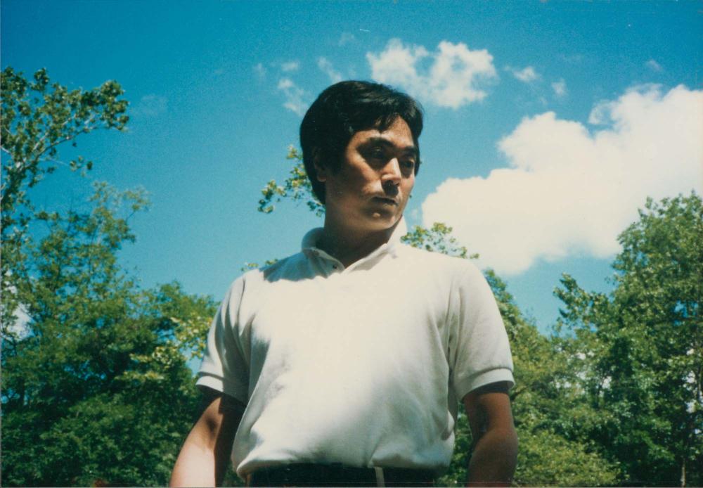 김차섭과 윤범모, 배진환의 미국 여행 인화사진 5