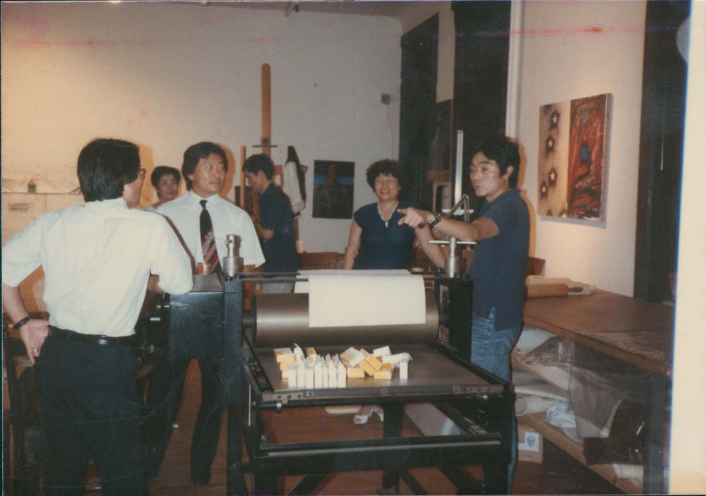 1980년대 김명희, 김차섭 인화사진