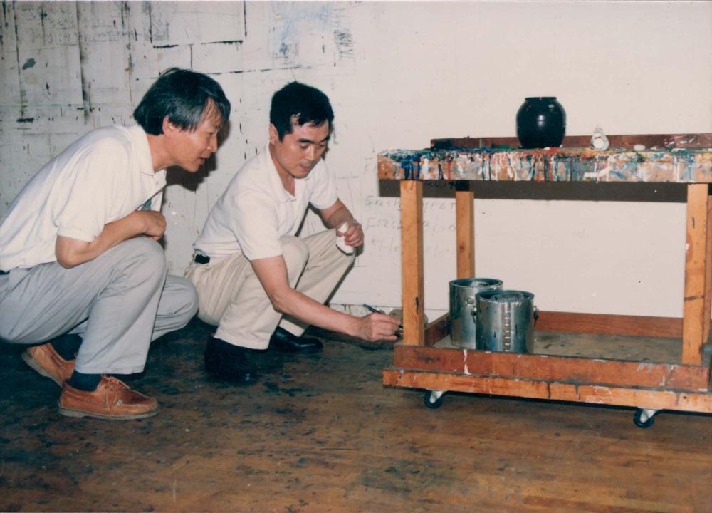 1990년대 김명희, 김차섭 인화사진 1