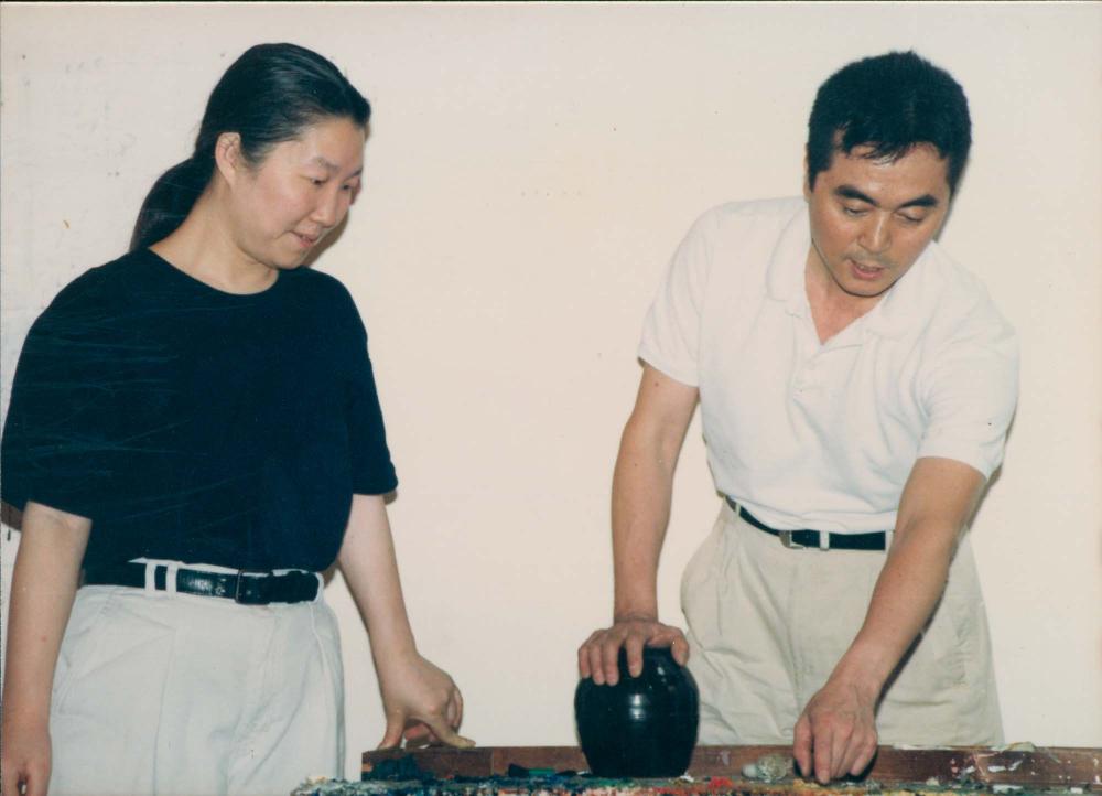 1990년대 김명희, 김차섭 인화사진 2