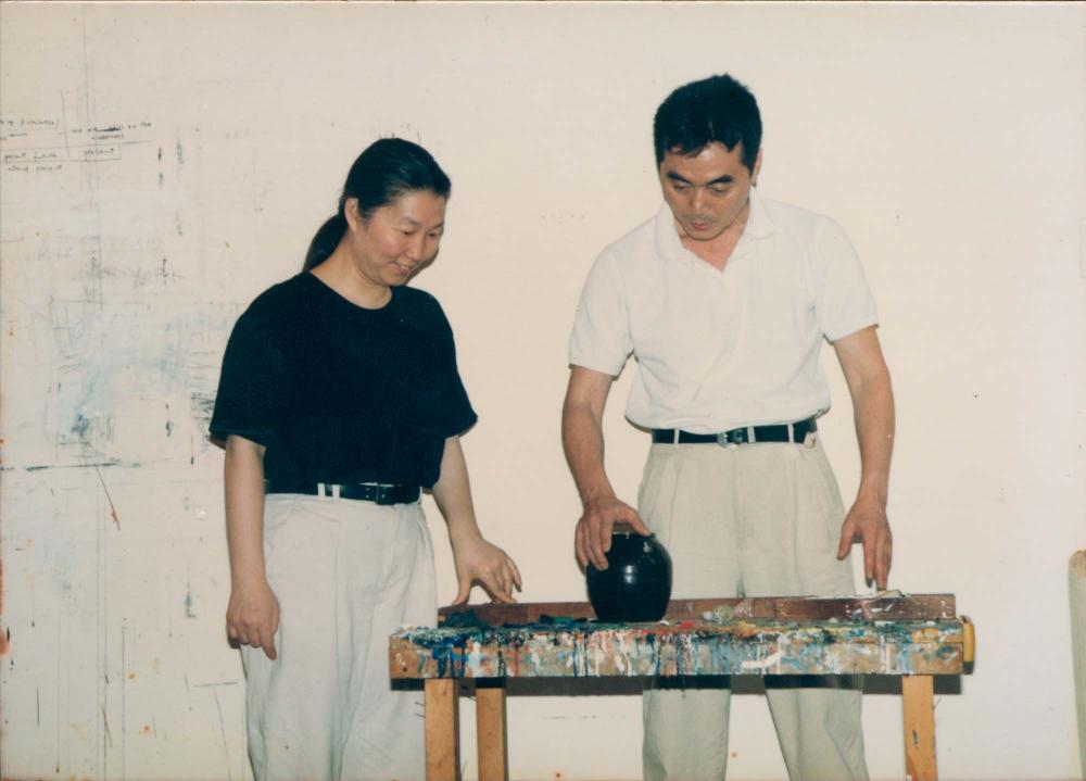 1990년대 김명희, 김차섭 인화사진