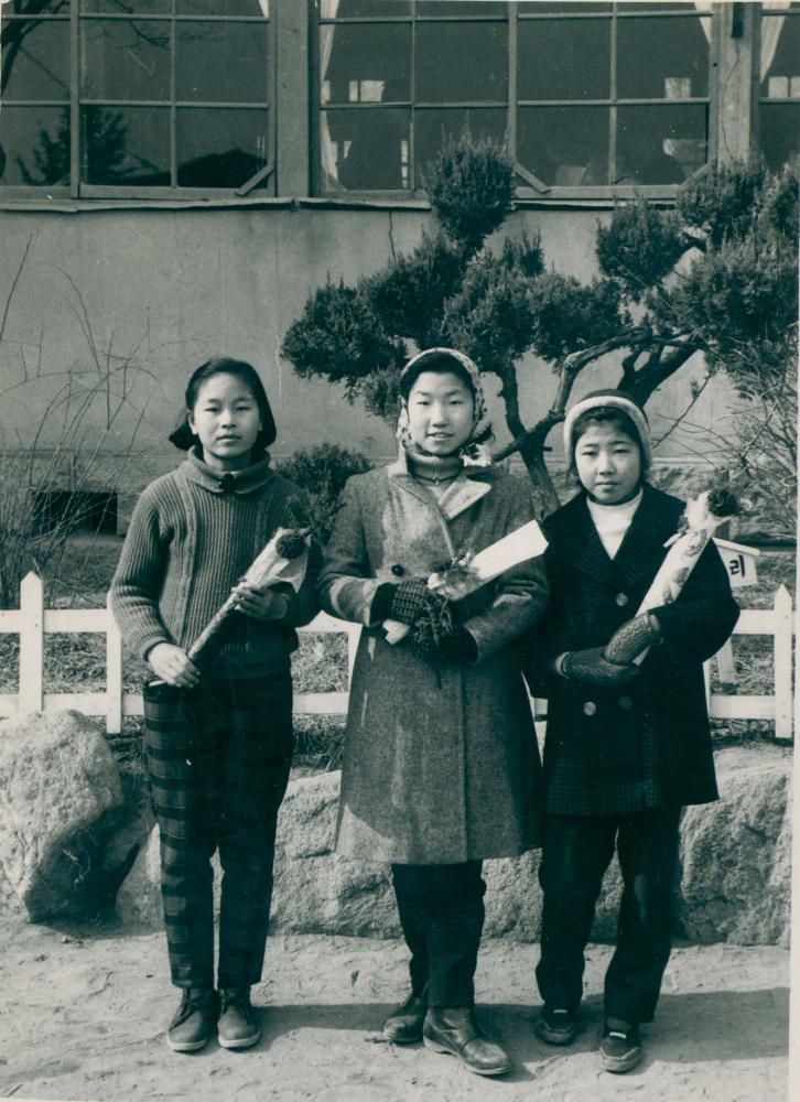 김명희 어린시절 인화사진 1