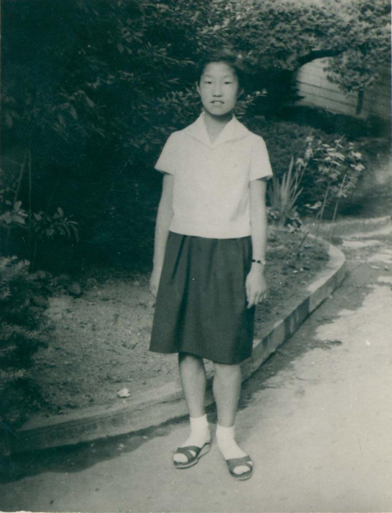 김명희 어린시절 인화사진 3