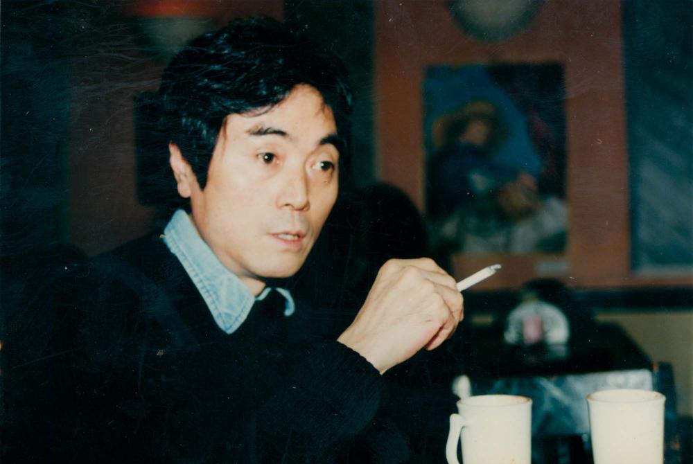 내평리 작업실에서 김명희, 김차섭을 촬영한 인화사진