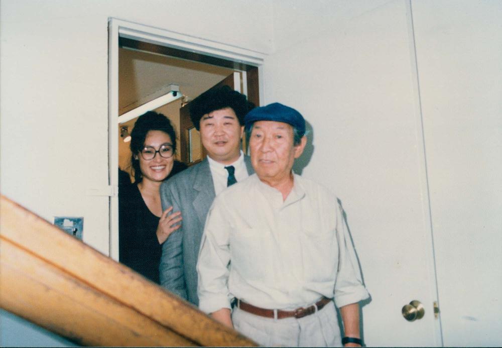 1987년 원화랑 《김명희 드로잉전》 인화사진