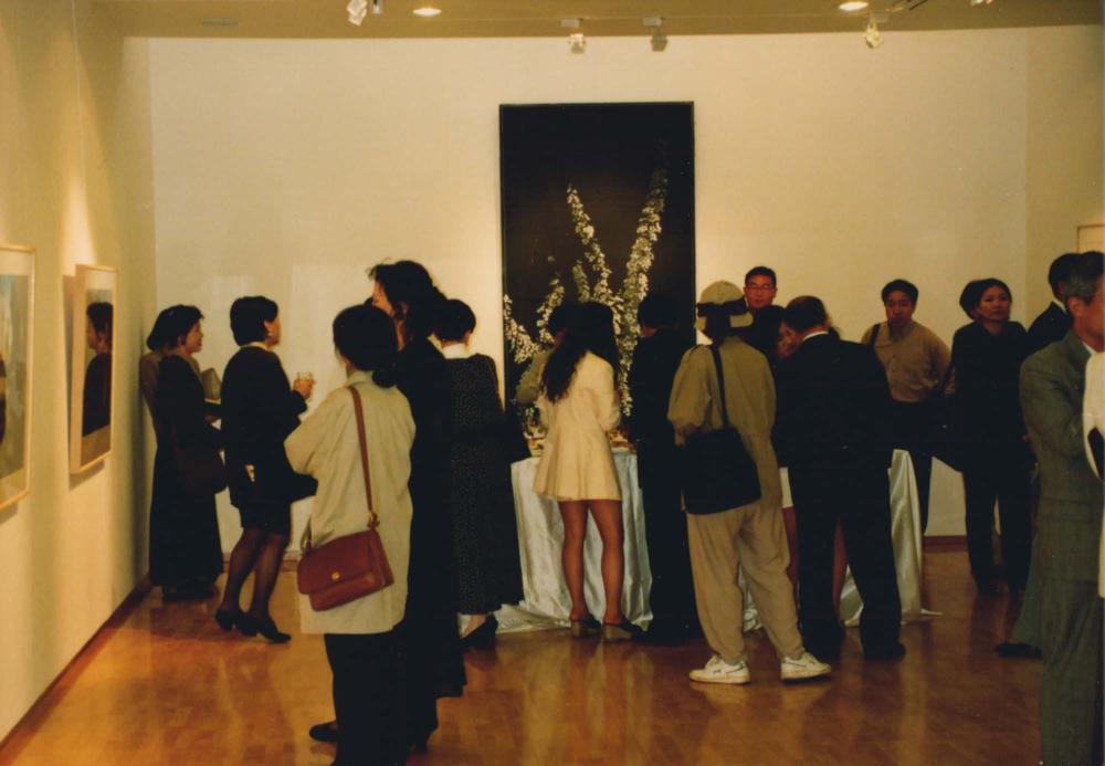 1997년 원화랑 전시 오프닝 인화사진 2