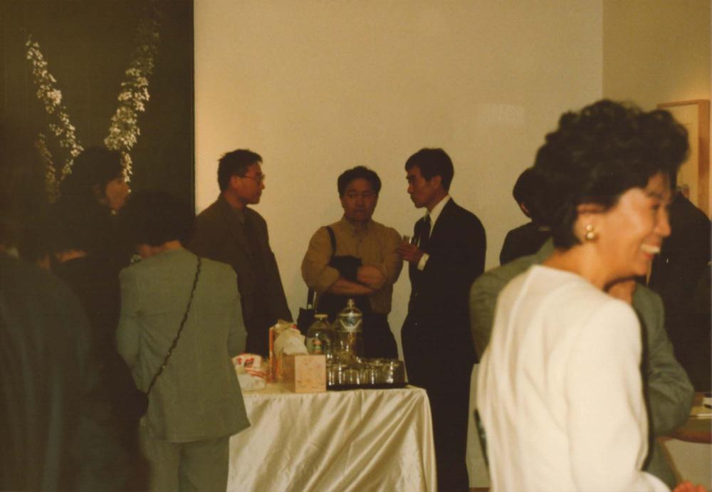 1997년 원화랑 전시 오프닝 인화사진 7