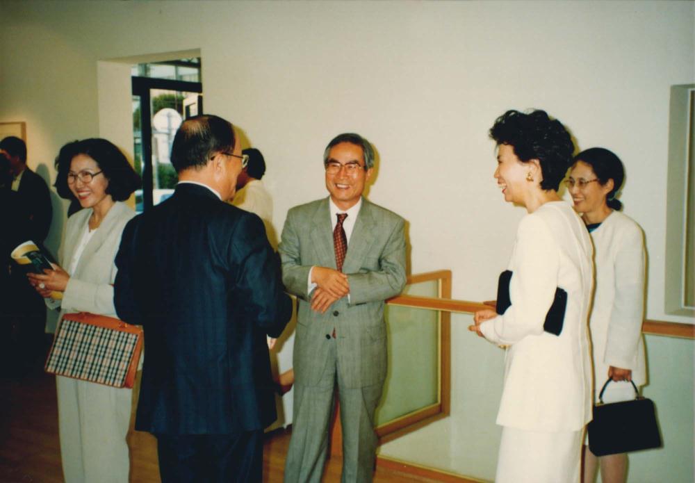 1997년 원화랑 전시 오프닝 인화사진 8