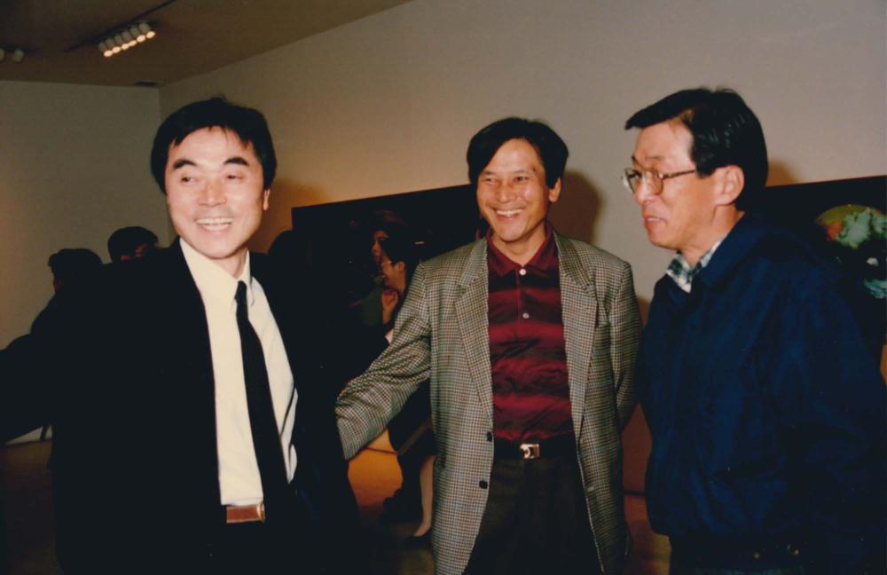 1993년 4월 7일 《김차섭 개인전》 오프닝에서 찍은 사진 8