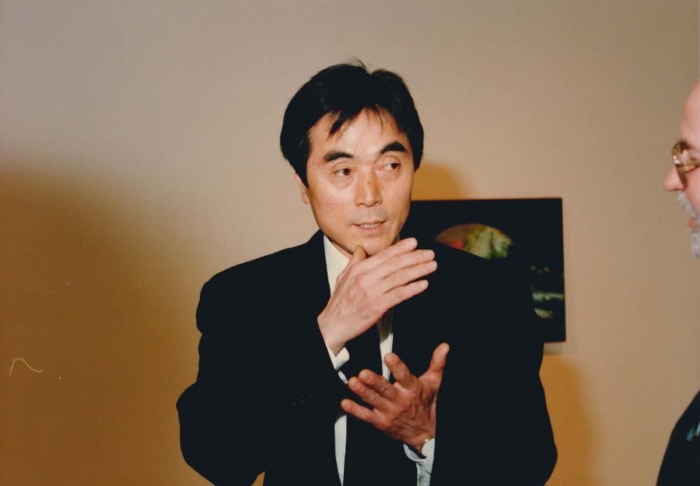 1993년 4월 7일 《김차섭 개인전》 오프닝에서 찍은 사진