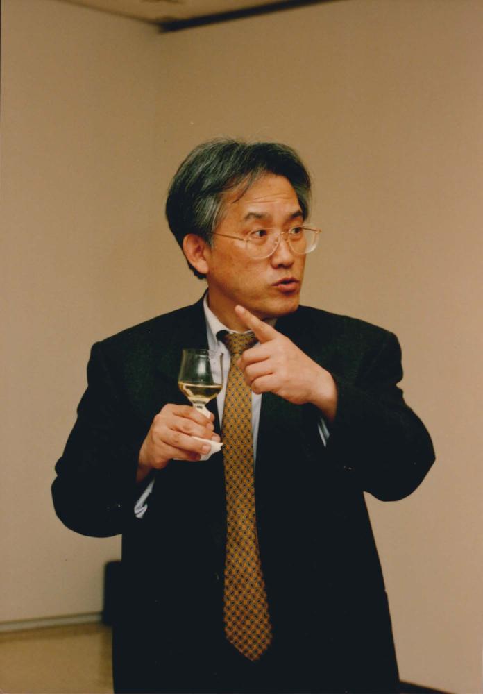 1993년 4월 7일 《김차섭 개인전》 오프닝에서 찍은 사진