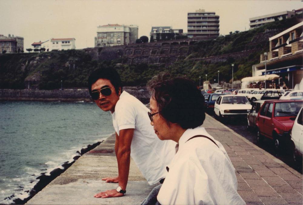 김향안과 함께한 유럽 여행 인화사진