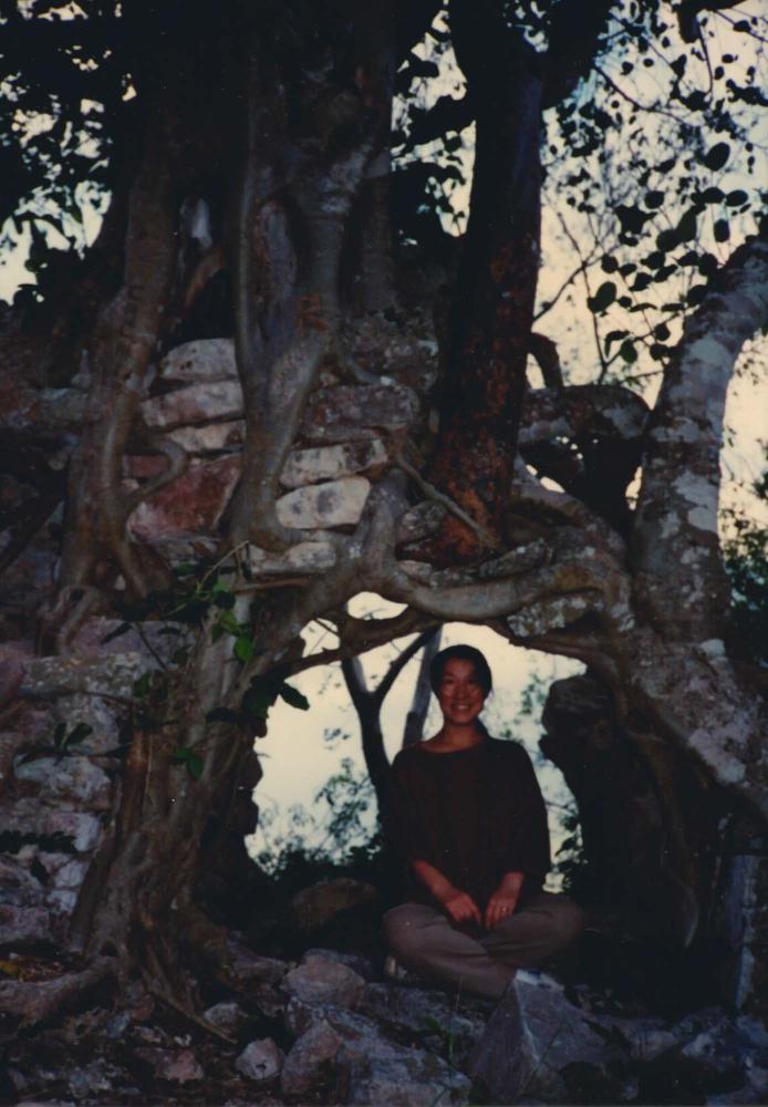 윤범모와 김명희, 김차섭 멕시코 여행 인화사진 3