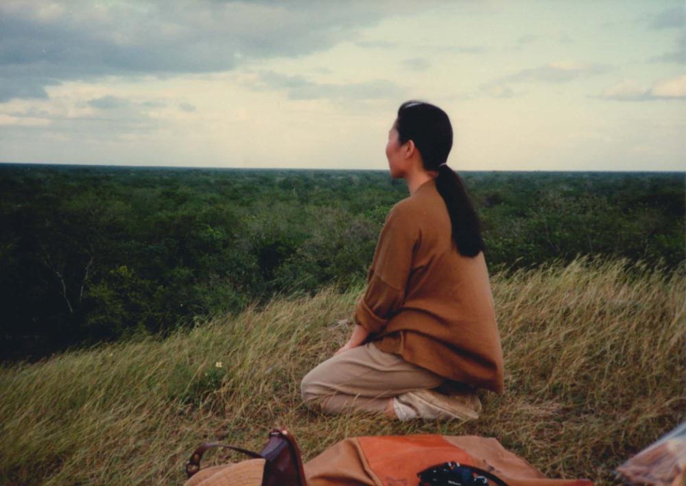 윤범모와 김명희, 김차섭 멕시코 여행 인화사진 4