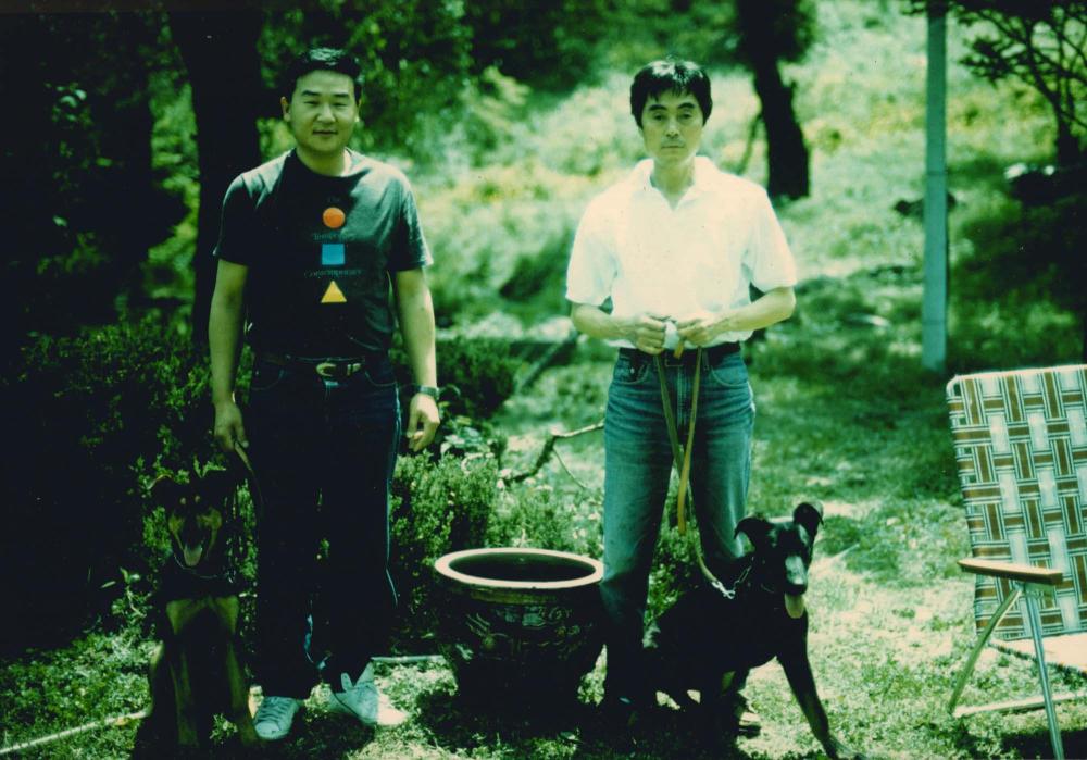 김차섭과 윤동구를 촬영한 인화사진 1