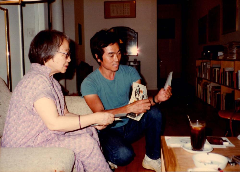 김향안과 여행에서 촬영한 김명희, 김차섭의 인화사진 1 6