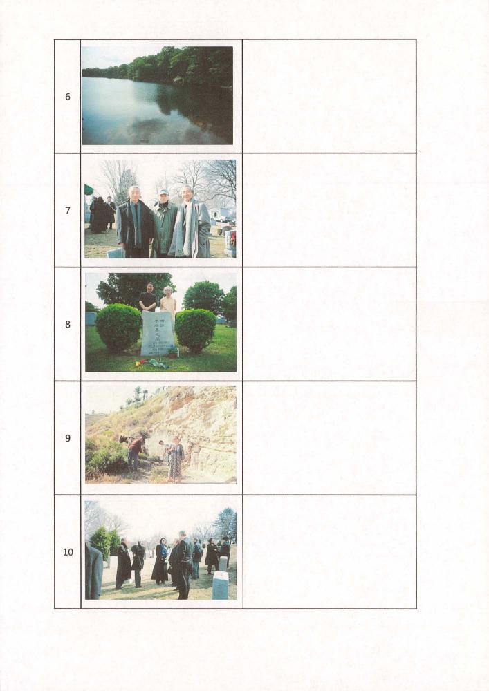 환기미술관 전시를 위한 슬라이드 필름 목록 2