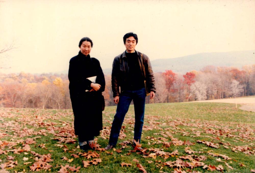 1987년 Bear Mountain에서 김명희 김차섭을 촬영한 인화사진 1