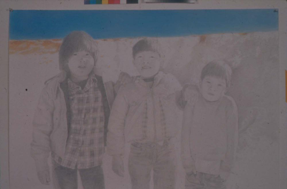 김명희 작품 및 관련 이미지 슬라이드 필름 1