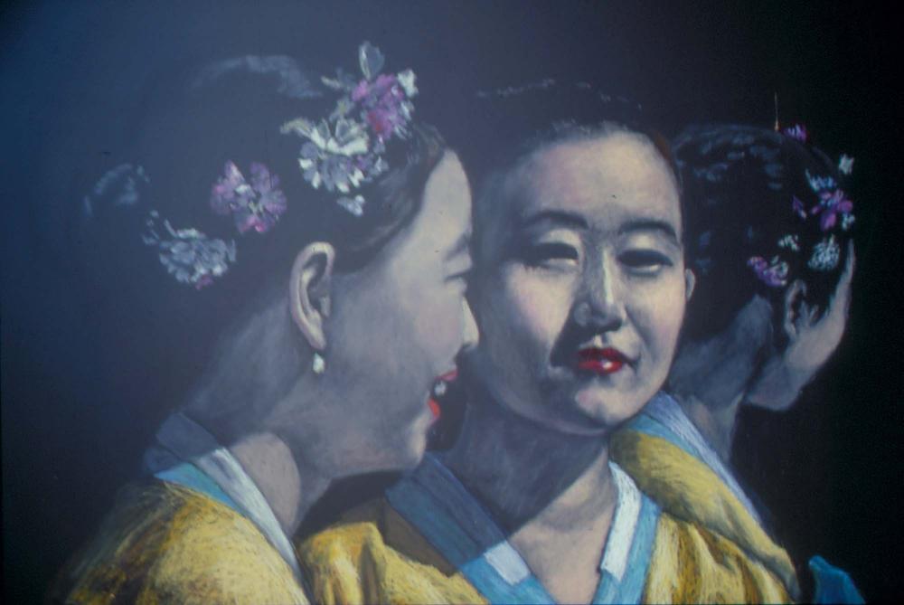 김명희 작품 및 관련 이미지 슬라이드 필름 1