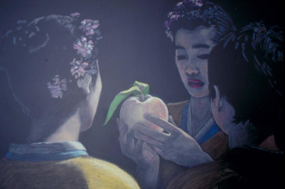 김명희 작품 및 관련 이미지 슬라이드 필름 1