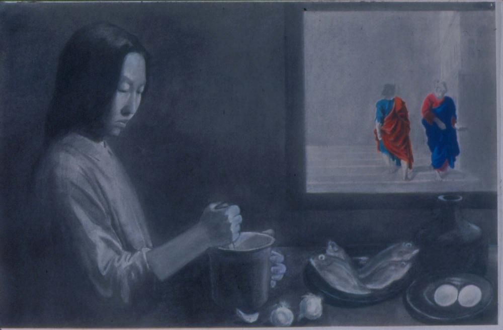 김명희 작품 및 관련 이미지 슬라이드 필름 1