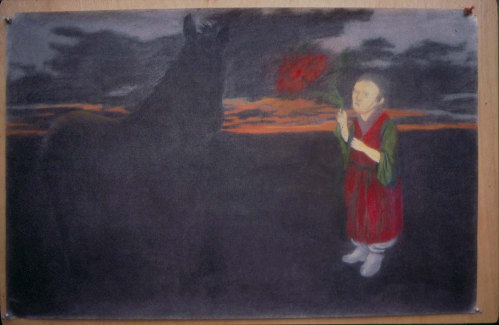 김명희 작품 및 관련 이미지 슬라이드 필름 1