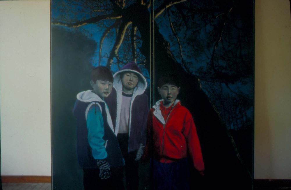 김명희 작품 및 관련 이미지 슬라이드 필름 1