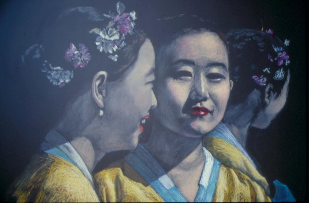 김명희 작품 및 관련 이미지 슬라이드 필름 1