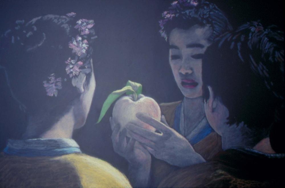 김명희 작품 및 관련 이미지 슬라이드 필름 1