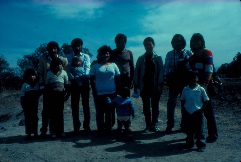 1983년부터 1987년까지 멕시코 여행 슬라이드 필름