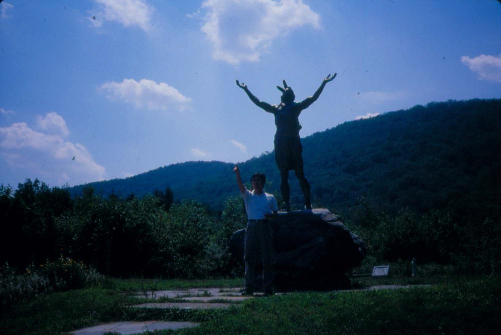 1989년 내평 소호 화실 연행 등 슬라이드 필름 앨범