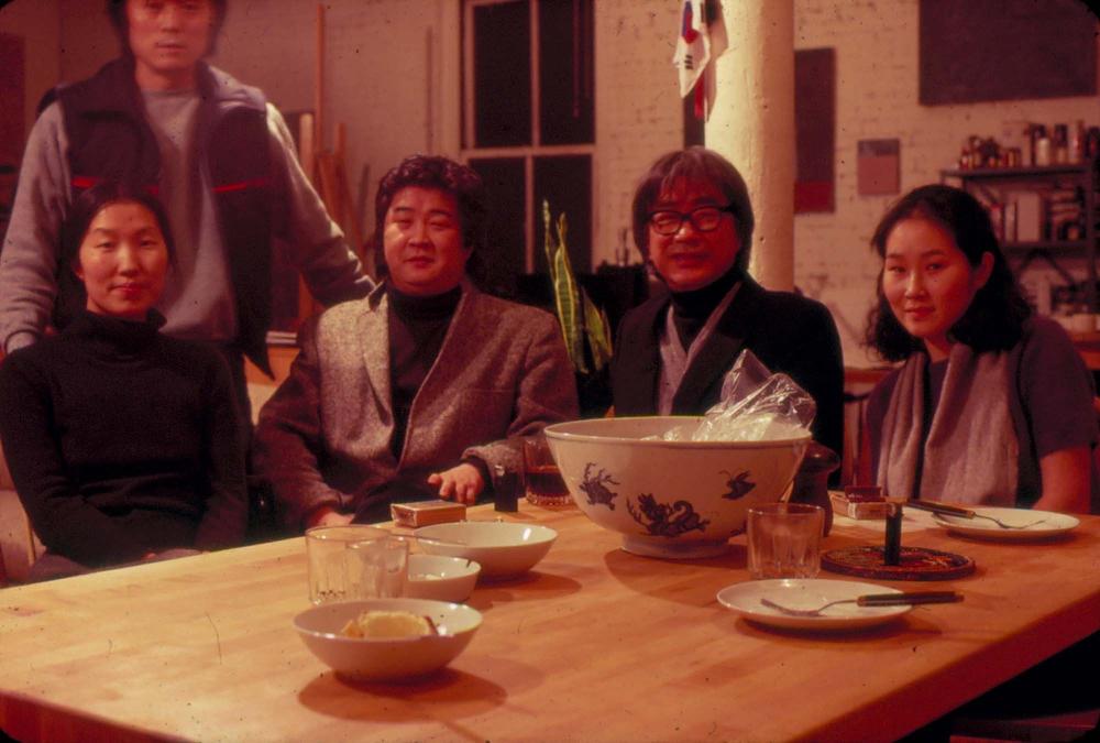 1989년 내평 소호 화실 연행 등 슬라이드 필름 앨범