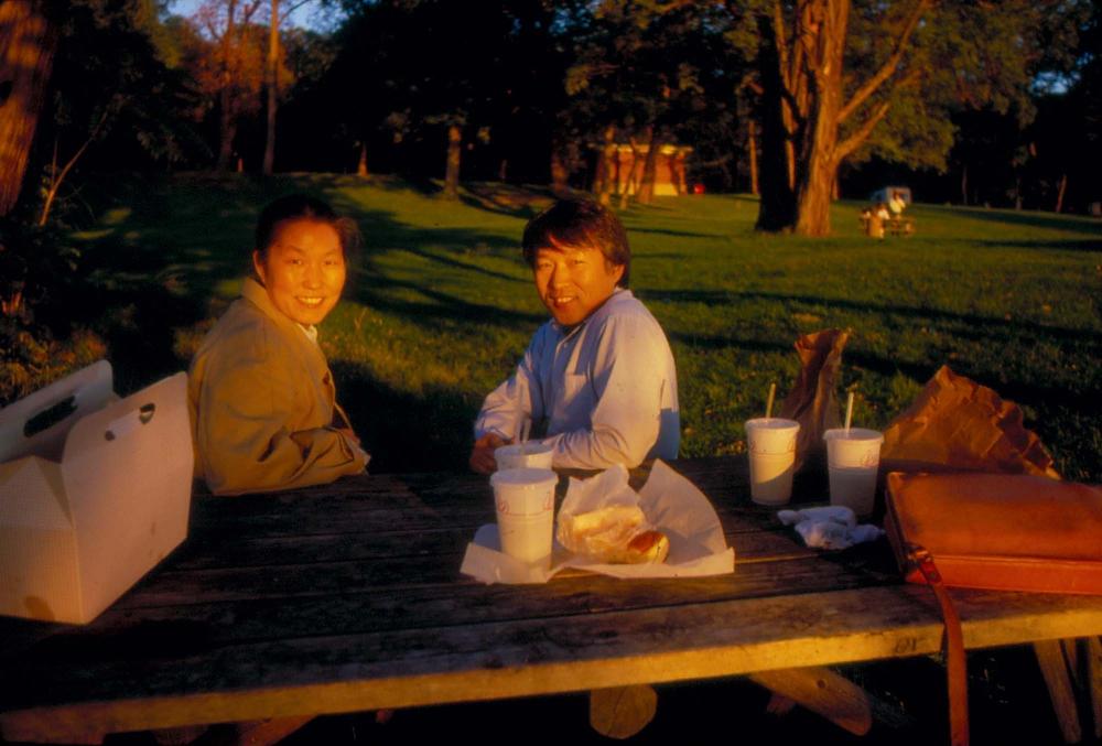 1989년 내평 소호 화실 연행 등 슬라이드 필름 앨범