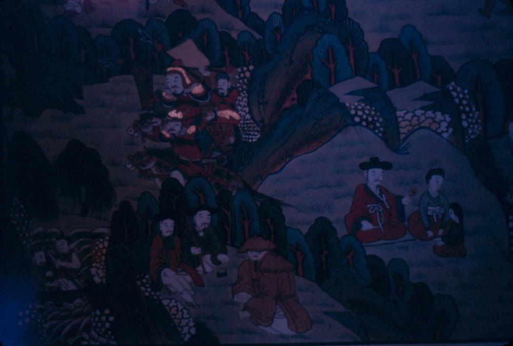 김명희 작품 자료 관련 슬라이드 필름