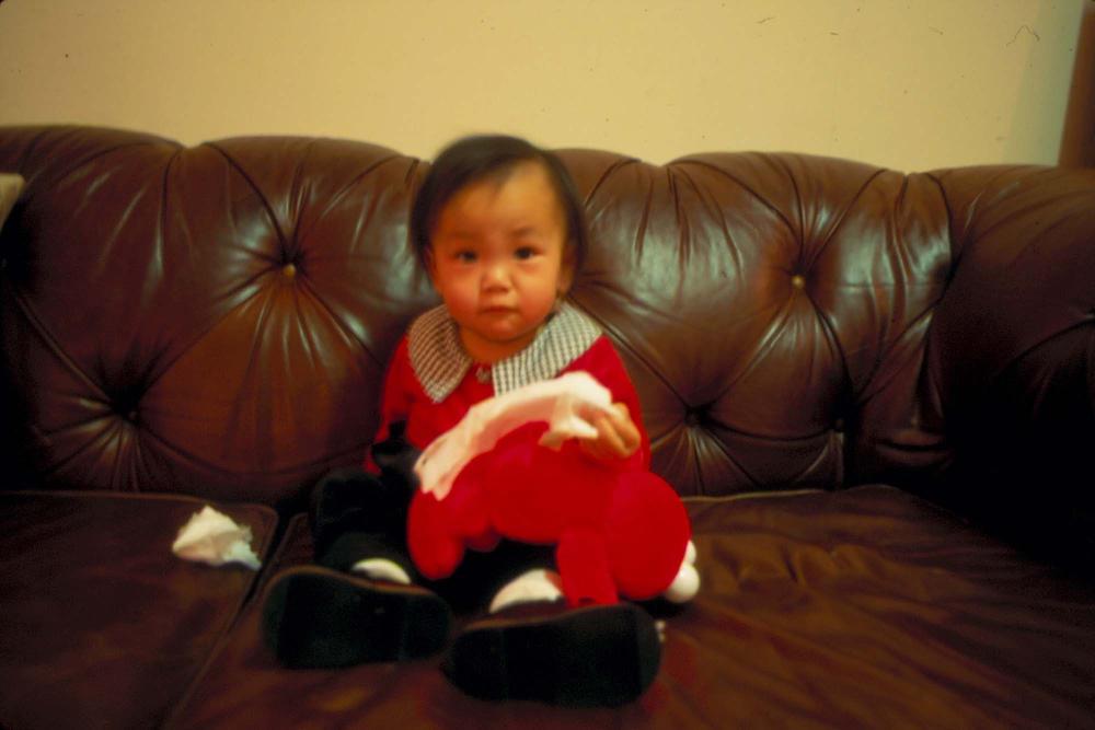 원화랑 전시 및 정찬승 외 지인과 함께 촬영한 슬라이드 필름