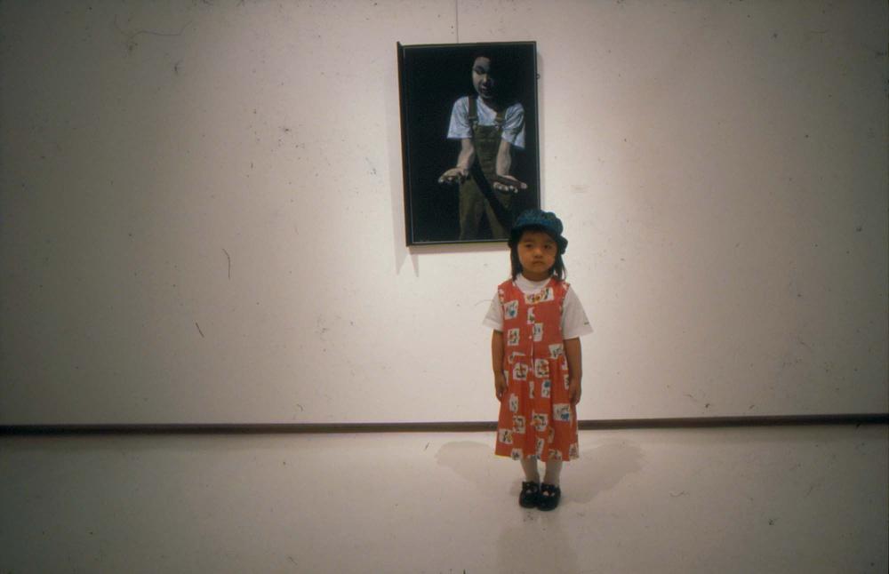 원화랑 전시 및 정찬승 외 지인과 함께 촬영한 슬라이드 필름