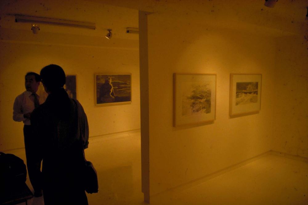 원화랑 전시 및 정찬승 외 지인과 함께 촬영한 슬라이드 필름