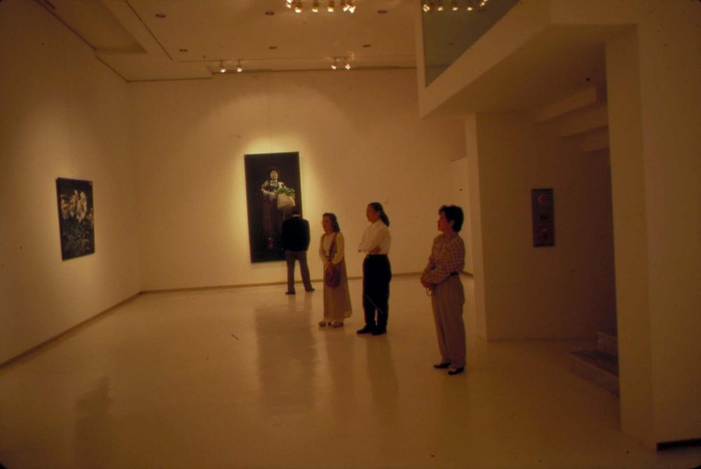 원화랑 전시 및 정찬승 외 지인과 함께 촬영한 슬라이드 필름