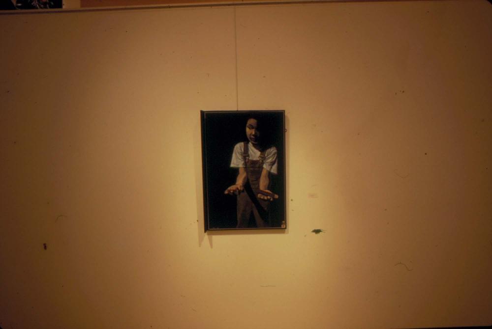 원화랑 전시 및 정찬승 외 지인과 함께 촬영한 슬라이드 필름