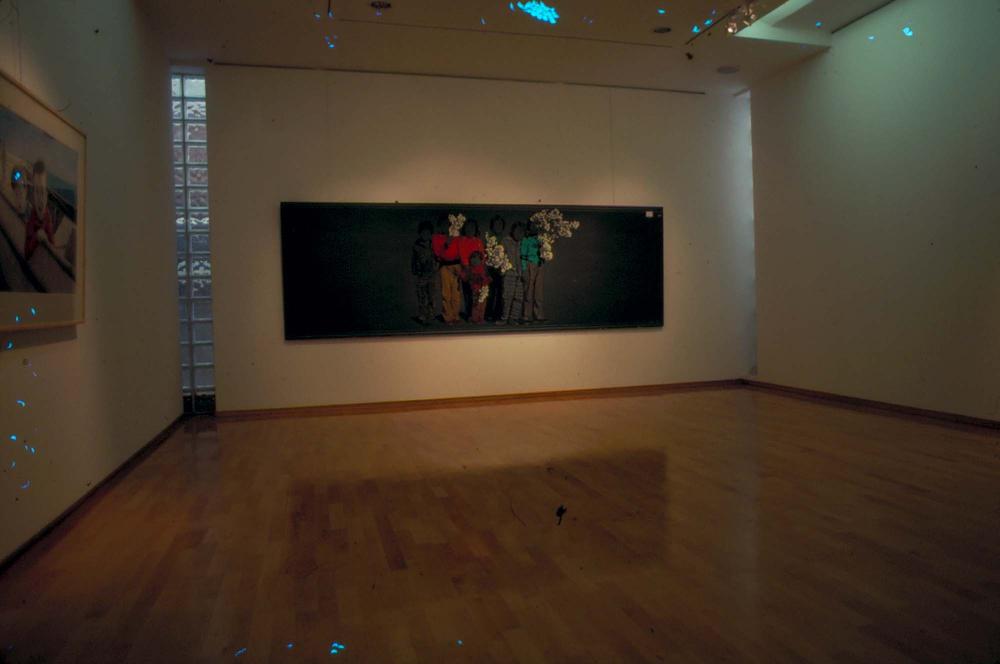 원화랑 전시 및 정찬승 외 지인과 함께 촬영한 슬라이드 필름