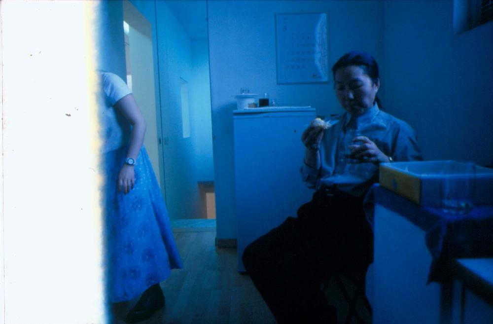 원화랑 전시 및 정찬승 외 지인과 함께 촬영한 슬라이드 필름